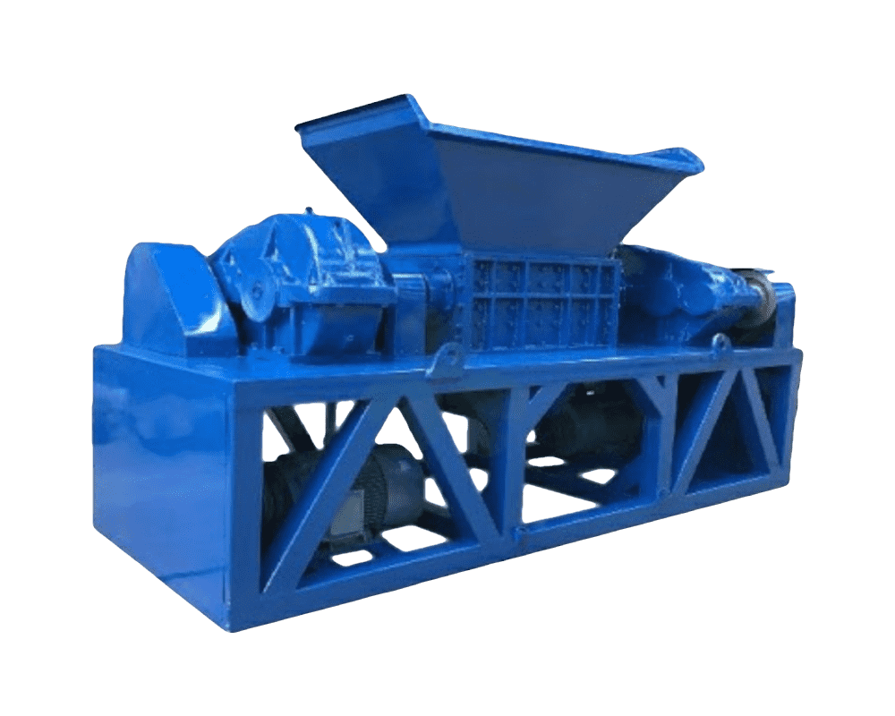 DOUBLE SHAFT SHREDDER & WOOD CHIPPER